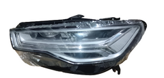 Headlight Headlamp Left 4GD941773 & Right 4GD941774 (Without Blaster) Compatible With AUDI A6 4G (2016-2018)