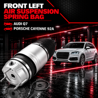 Front Left Air Suspension Spring Bag 7P6616039K 7P6616039N Compatible With AUDI Q7 & PORSCHE CAYENNE 92A