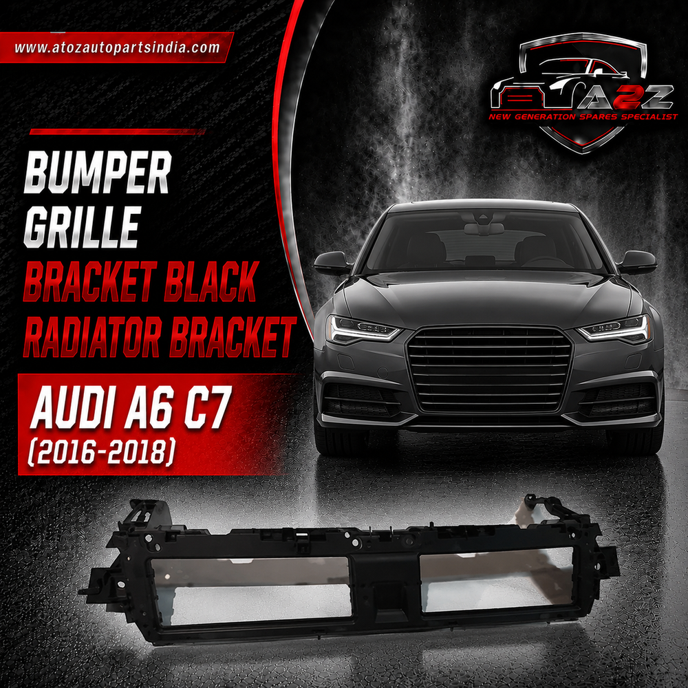 Bumper Grille Bracket Black Radiator Bracket 8W0807771 Compatible With AUDI A6 C7 (2016-2018) Tag No.21