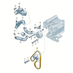 Belt 6PK1880 078903137BC Compatible With SKODA FABIA II (542) 7 SUPERB I (3U4) Tag-BEL-50