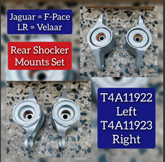Rear Shock Absorber Mount Left T4A11922 & Right T4A11923 Compatible With Jaguar F-PACE & Land Rover Range Rover Velar L560