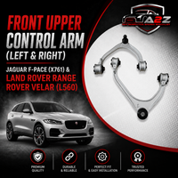 Front Upper Control Arm (Set Of 2) Left T4A1068 T4A1069 & Right T4A1010 Compatible with JAGUAR F-PACE (X761) & LAND ROVER RANGE ROVER VELAR (L560)