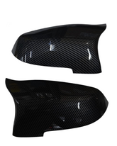 Side Mirror upper cover (Side Mirror cover) Carbon Fiber Horn Model Left 51167308683 & Right 51167308684 Compatible With BMW 5 Series F07 GT & F10 LCI & 6 Series F06 F12 & 7 Series F02 2014-2017 TAG-SMC-60