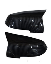 Side Mirror upper cover (Side Mirror cover) Carbon Fiber Horn Model Left 51167292745 & Right 51167292746 Compatible With BMW 1 Series F20 & 3 Series F30 F34 & X1 E84 TAG-SMC-62