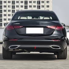 Rear Bumper Chrome 2068854900 Compatible With MERCEDES BENZ C-CLASS W206 Tag No.213