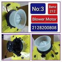 AC Heater Blower Motor 2128200808/A2128200808 Compatible With MERCEDES-BENZ C-CLASS (W204) & E-CLASS (W212) & CLS (C218) Tag-BM-03