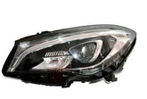 Headlight Headlamp Left A1178206761 & Right A1178206861 (Without Blaster) Compatible With MERCEDES-BENZ CLA (W117) 2017-2018