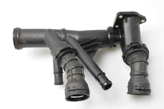 Thermostat Housing 04L121026F Compatible With AUDI A3 Limousine (8VS, 8VM) | A3 / S3 & Q3 (8UB, 8UG) & SKODA KODIAQ I (NS6, NS7, NV7) & OCTAVIA III (5E3, NL3, NR3)