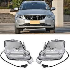 Fog Lamp Fog Light Compatible With Volvo XC60 (2014-2018) Fog Lamp Fog Light Left 31364330 & Right 31364331