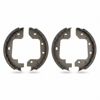 Rear Parking Brake Shoe Set 34410393646 34416780041 Compatible With BMW 5 Series E60 F07 & 7 Series (E65, E66, E67) & 7 Series (F01, F02, F03, F04) & X5 (E70) & X5 (F15, F85) & X6 (E71, E72) & X6 (F16, F86)