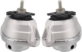 Engine Motor Mount Set Compatible With BMW 5 Series E60 Engine Motor Mount Left 22116761089 & Right 22116761090