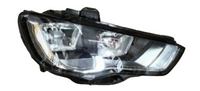 Headlight Headlamp Left & Right (Without Blaster) Compatible With AUDI A3 (2013-2016) Tag No.162