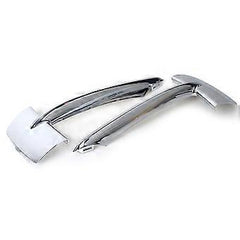 Fog Lamp Cover Glossy Only Chrome Left 51117325395 & Right 51117325396 Compatible With BMW X5 F15 (2014-2017 )