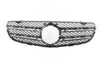 Front Dimond Chrome Show Grill A2538882000 Compatible With MERCEDES BENZ GLC X253 2016-2019