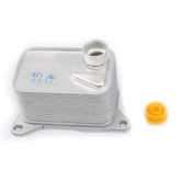 Oil Cooler 06L117021C Compatible With AUDI A3 A4 A6 Q5 Q7 TT & SKODA OCTAVIA III (5E3, NL3, NR3) & VW POLO V (6R1, 6C1) Tag-O-120