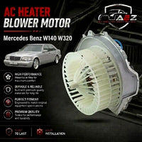 Heater Blower Motor Assembly 1408301208 Compatible With Mercedes Benz W140 W320