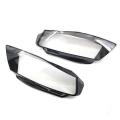 Front Headlight Glass Compatible with Audi A4 B8 2012 - 2015.