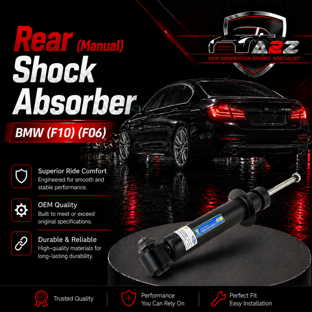 Rear (Left & Right Same) Shock Absorber 33526850445 Compatible With BMW 5 Series (F10) & 6 Gran Coupe (F06) (1PCS)