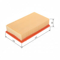 Air Filter 13711247465 Compatible With BMW E30 E36