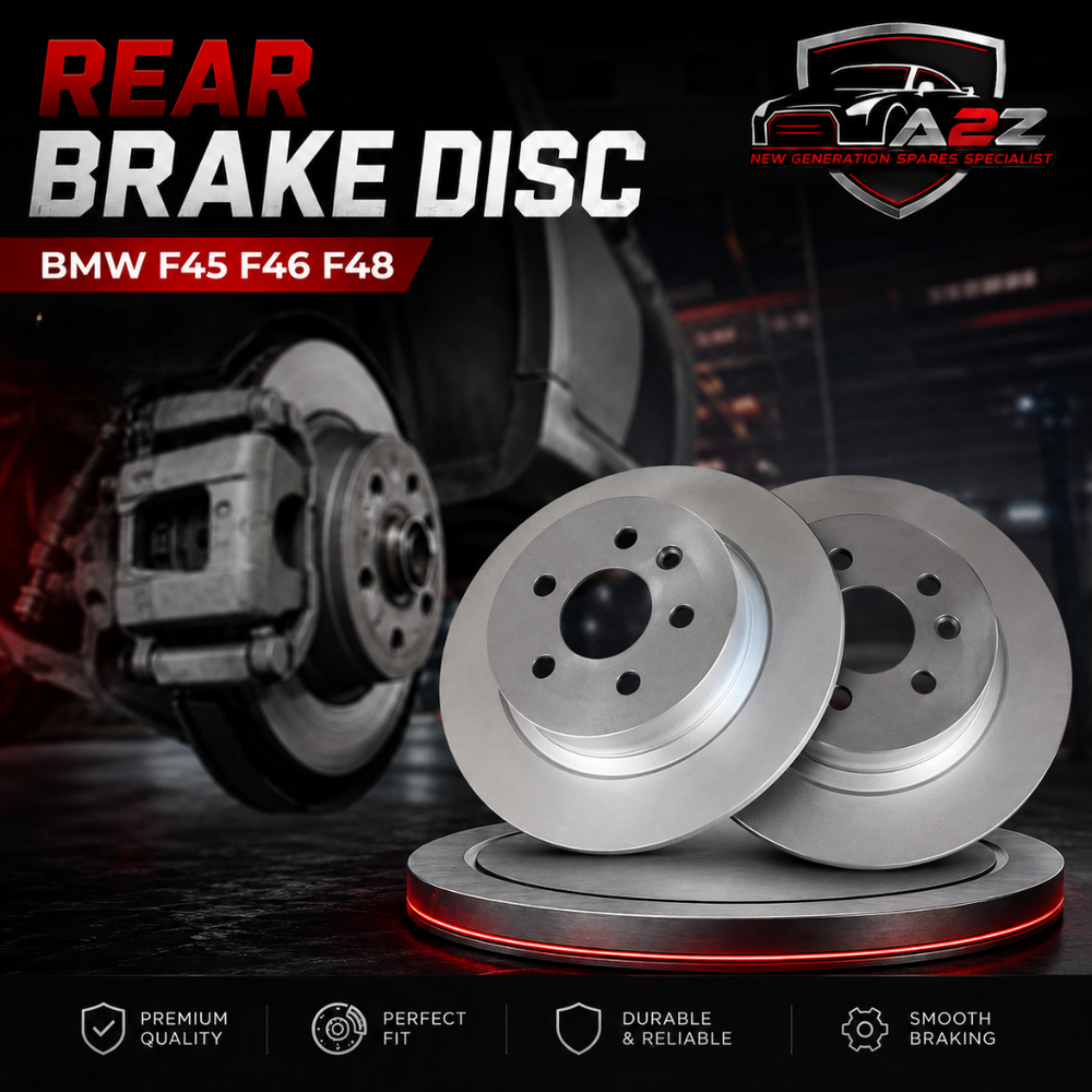 Rear Brake Disc Set 34216799367 Compatible With BMW F45 F46 F48