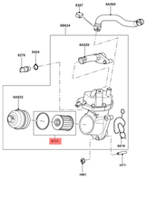 Oil Filter E44HD110 & LR001247 & OX339/2D Compatible JAGUAR XF I (X250) & LAND ROVER DISCOVERY SPORT (L550) & FREELANDER 2 (L359) | LR2With MINI (R56)& MINI Convertible (R57) & MINI COUNTRYMAN (R60) Tag 46