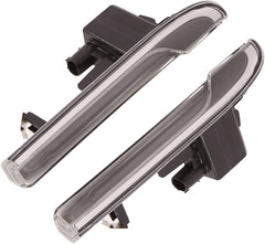 Additional Turn Indicator Lamp Left 97063104301 & Right 97063104401 Compatible with PORSCHE PANAMERA 970 2014-2016 Tag-FBL-04