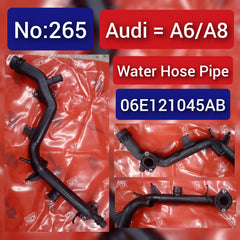 Water Hose Pipe 06E121045AB 06E121045J Compatible with AUDI A6 C7 (4G2, 4GC) | A6 / S6 Tag-H-265