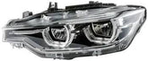 Complete Headlight Assy Left 63117419633 & Right 63117419634 63117314531 (Without Blaster) Compatible With BMW 3 Series F30 (2016-2019) Tag No.56