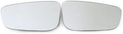 Side Rearview Wing Side Mirror Glass Left 51167445413 & Right 51167445414 Compatible With BMW 3 Series (G20, G80, G28) & 5 Series (G30, F90) & 6 Gran Turismo (G32) & 7 Series (G11, G12)