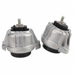 Front Engine Support Motor Mount Set Compatible With BMW 3 Series E90 & X1 E84 Engine Support Motor Mount Left 22116768851 & Right 22116768852