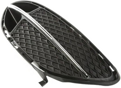 Fog Lamp Cover With Chrome Compatible With MERCEDES-BENZ E-CLASS W212 2014-2016 Fog Lamp Cover With Chrome Left 2128851922 & Right 2128852022 Tag-FC-29