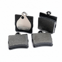 Rear Brake Pad Set 0044201720 Compatible With Mercedes Benz W170