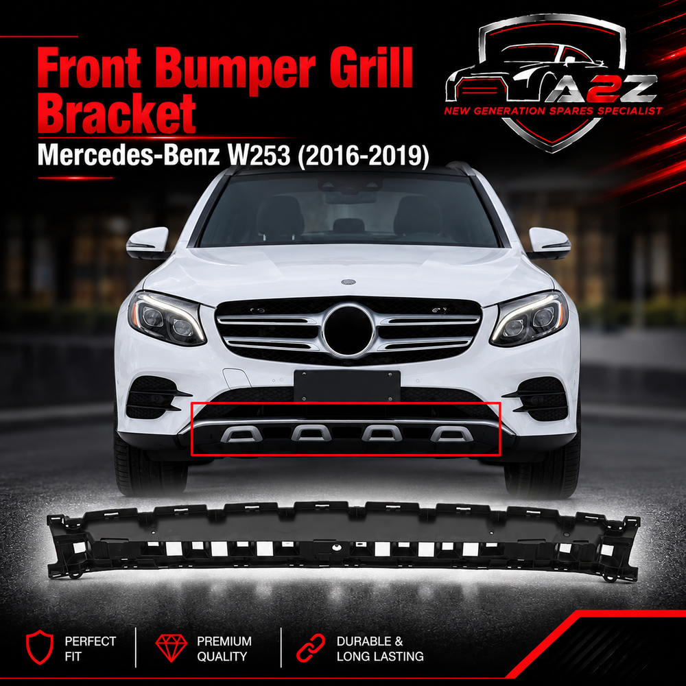 Front Bumper Grill Bracket 2538852200 Compatible With Mercedes-Benz GLC-CLASS W253 (2016-2019) Tag No.989