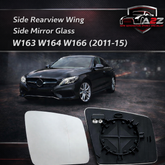 Side Rearview Wing Side Mirror Glass Left 1668100119 & Right 1668100219 Compatible With MERCEDES-BENZ G-CLASS (W463) & GL-CLASS (X164) & GL-CLASS (X166) & GLE (W166) & M-CLASS (W164) & M-CLASS (W166)