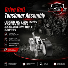 Belt Tensioner With Pulley 2762000270 2762000170 2762000370 Compatible With MERCEDES-BENZ C-CLASS (W205) & GLC (X253) & GLS (X166) & S-CLASS (W222, V222, X222) & GLE (W166) Tag no : 15