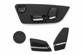 Front Left/Right Seat Adjustment Buttons Black 61319275073 61319265269 Compatible With BMW 5/6/7 Series F10 F11 F07 F06 F12 F01 F02 F04