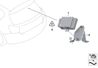 Fuel Pump Control Module 16147180426 16147276046 16147268028 16147263392 16147229173 Compatible with BMW 3 Series (E90) & X1 (E84) & X5 (E70) & X6 (E71, E72) & Z4 Roadster (E89) (2010 -18) Tag-FR-05