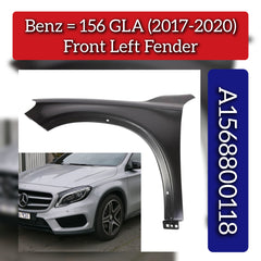 Front Left Fender A1568800118 Compatible With Mercedes Benz (156-GLA) (2017-2023)