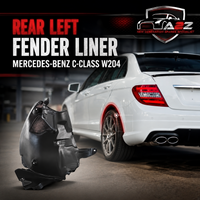 Rear Left Fender Liner 2046904730 2046902730 A2046904730 Compatible With MERCEDES-BENZ C-CLASS W204 Tag-FEM-43
