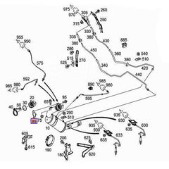Engine Exhaust Gasket (Turbocharger) 152.220 52124282AA Compatible With MERCEDES-BENZ A-CLASS (W176) B-CLASS Sports Tourer (W246, W242) CLA Coupe (C117) GLA-CLASS (X156)