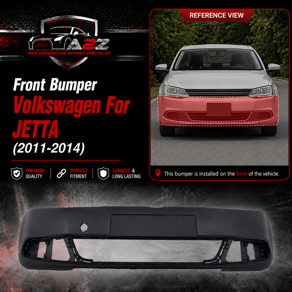 Front Bumper 16D807221 Compatible With Volkswagen For JETTA Tag No.133