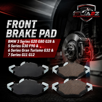 Front Brake Pad 34116888457 2242501 P06099 Compatible With BMW 3 Series G20 G80 G28 & 5 Series G30 F90 & 6 Series Gran Turismo G32 & 7 Series G11 G12
