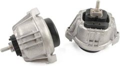 Front Engine Support Motor Mount Set Compatible With BMW 3 Series E90 & X1 E84 Engine Support Motor Mount Left 22116768851 & Right 22116768852