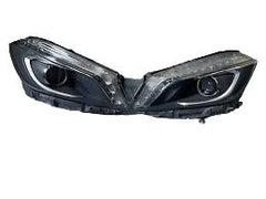 Headlight Headlamp Left A1768201161 & Right A1768201261 (Without Blaster) Compatible With MERCEDES-BENZ A-CLASS (W176) (2012-2015)