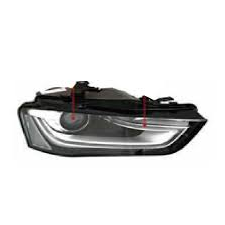 Headlight Headlamp Left 8KD941005B & Right 8KD941006B (Without Blaster) Compatible With AUDI A4 (2011-2013) Tag No.158