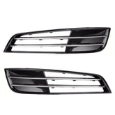 Fog Lamp Cover Left 4H0807679K & Right 4H0807680K Compatible With AUDI A8 (2009-2013)