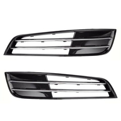Fog Lamp Cover Left 4H0807679K & Right 4H0807680K Compatible With AUDI A8 (2009-2013)