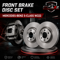 Front Brake Disc Set 2224200272 2224215100 A2224200272 Compatible With MERCEDES-BENZ S-CLASS W222