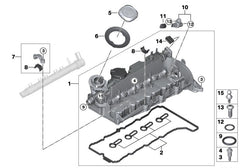 Tappet Cover Packing 530.060 11127807017 Compatibl With BMW 3-SERIES (E90) 5-SEREIS (E60) X1 (E84) X3 (E83)