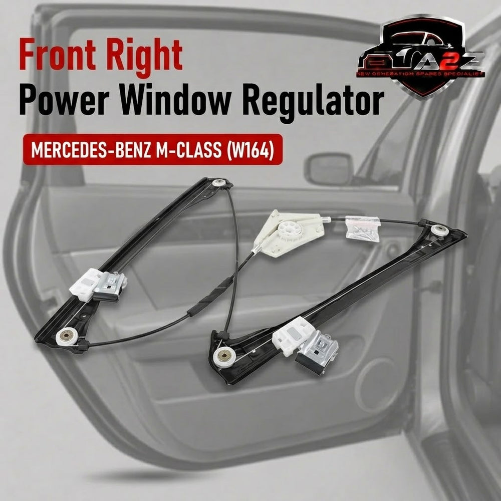 Front Right Power Window Regulator 1647201679 Compatible with MERCEDES-BENZ M-CLASS (W164)